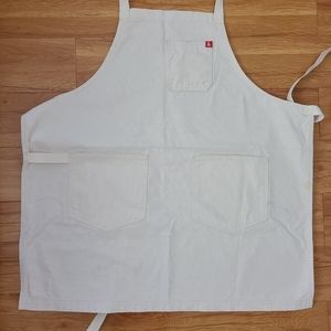 Hedley and Bennett essential apron cotton twill fabric off white beige